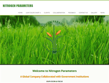 Tablet Screenshot of nitrogenparameters.com